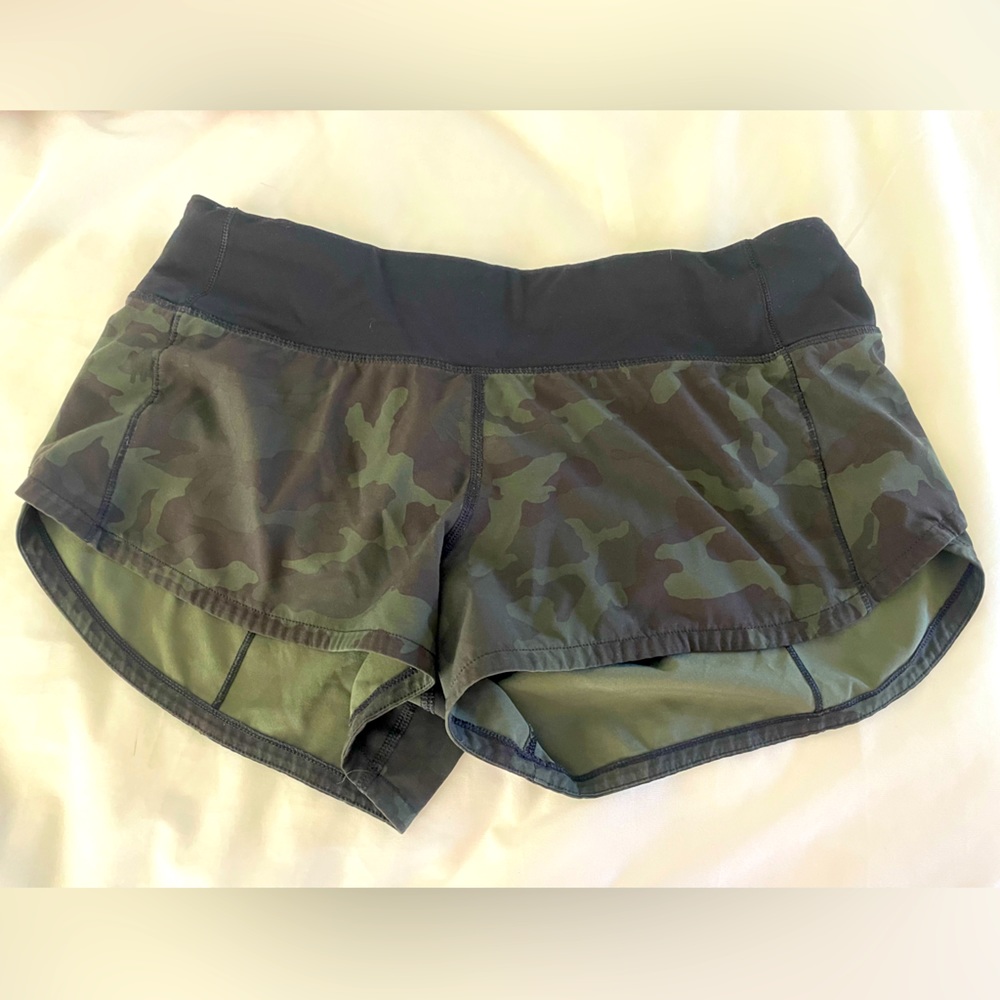Lululemon camouflage shorts